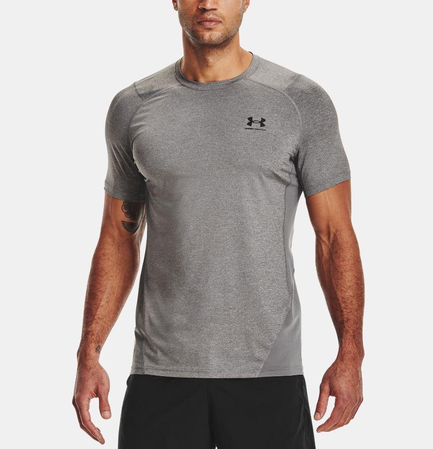 Camiseta Under Armour HG Armour Fitted Gris