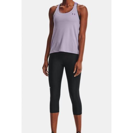 Malla Pirata Under Armour HeatGear Capri Negra [1]