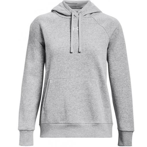 Sudadera Under Armour Rival Fleece Mujer Gris