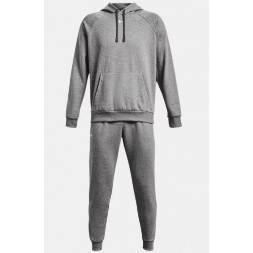 Chándal Under Armour Rival Fleece Suit Gris [1]