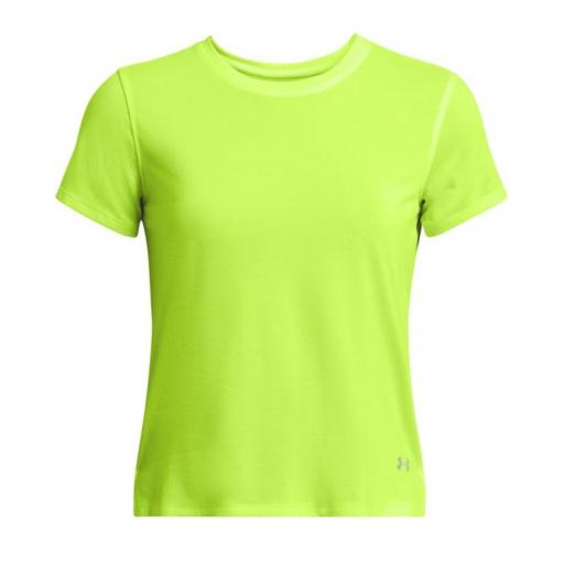 Camiseta Under Armour Launch Shortsleeve Amarilla
