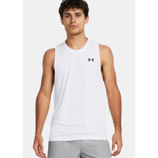 Camiseta Tirantes Under Armour UA Tech Blanca [0]