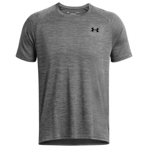 Camiseta Under Armour Tech Textured SS Gris [0]