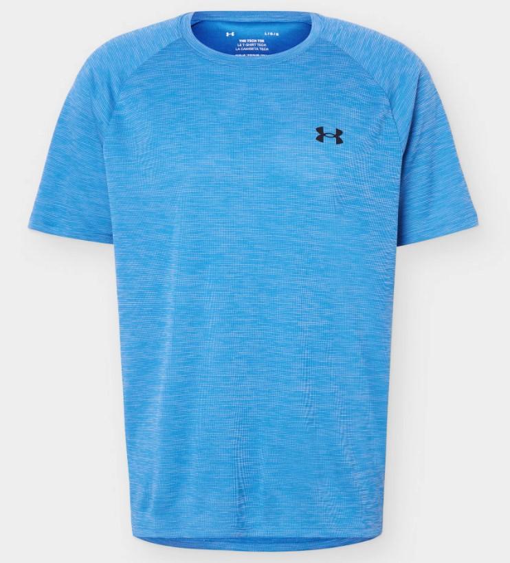 Camiseta Under Armour Tech Textured Azul Royal