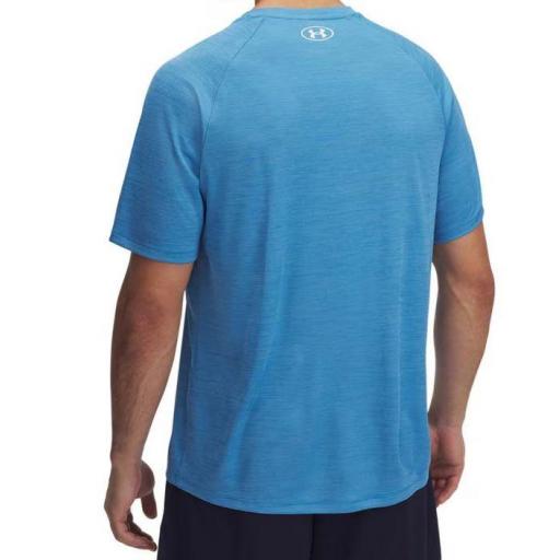 Camiseta Under Armour Tech Textured Azul [1]