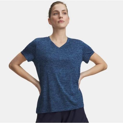 Camiseta Under Armour Tech SSV Mujer Marino
