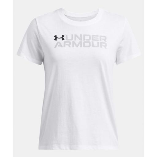 Camiseta Under Armour Big Logo Pack Mujer Blanco