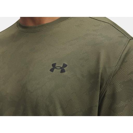 Camiseta Under Armour Tech Vent Jacquard Verde [1]