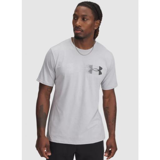 Camiseta Under Armour LC Fly In Logo Gris [0]