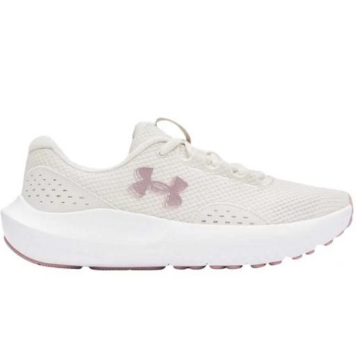 Zapatillas Under Armour Charged Surge 4 Crema/Morado [3]
