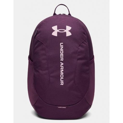 Mochila Under Armour Hustle Lite Morada/Rosa [0]