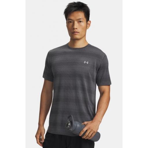 Camiseta Under Armour UA Velociti Gris/Negro