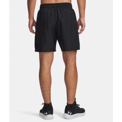 Pantalón Corto Under Armour Tech Play Negro/Blanco [1]