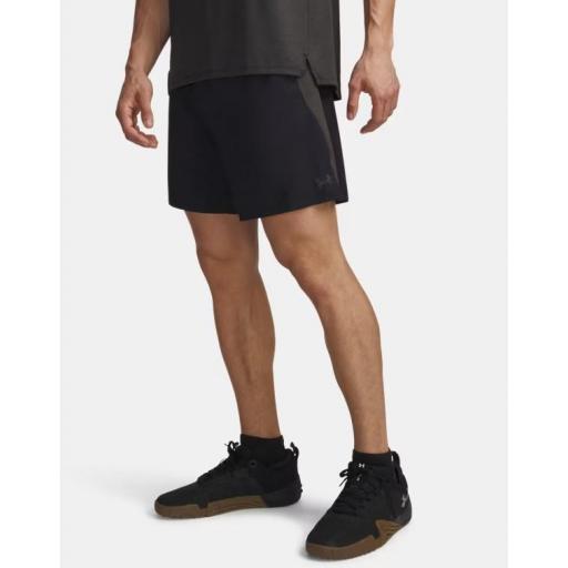 Pantalón Corto Under Armour Tech Vent 7in Negro