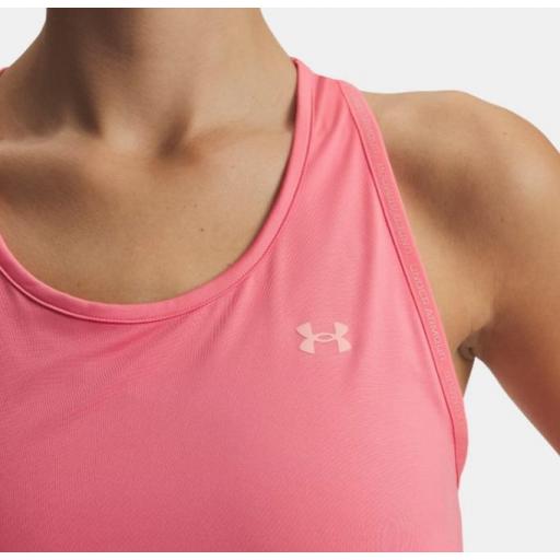 Camiseta Tirantes Under Armour Tech Knockout Rosa [1]