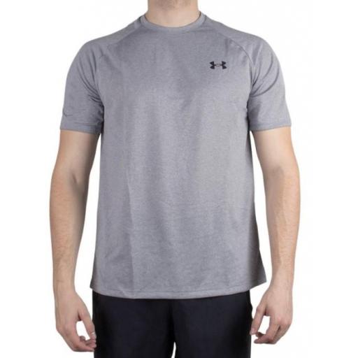 Camiseta Under Armour Tech 2.0 Gris [1]