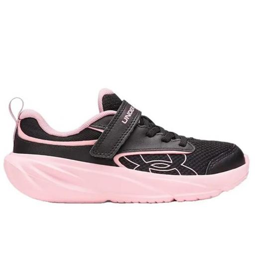 Zapatillas Under Armour GPS Surge Velcro Negro/Rosa [0]