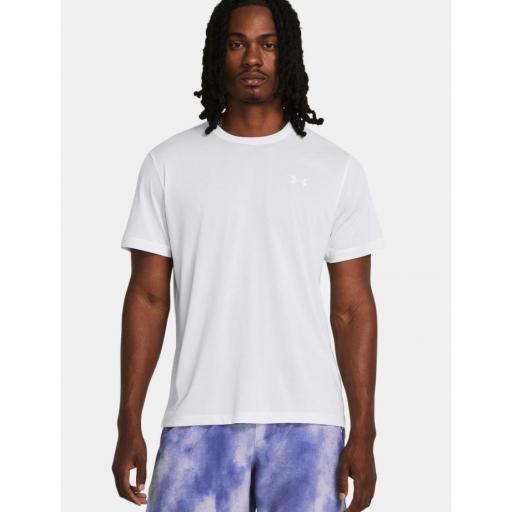 Camiseta Under Armour UA Launch Blanca [1]