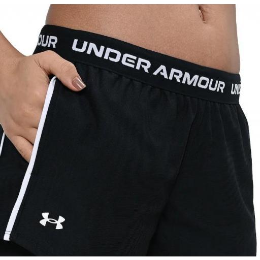Pantalón Corto con Malla Under Armour Play Up 2in1 Negro [1]