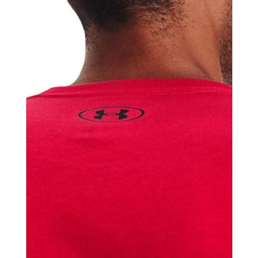 Camiseta Under Armour Boxed Sportstyle Roja [2]