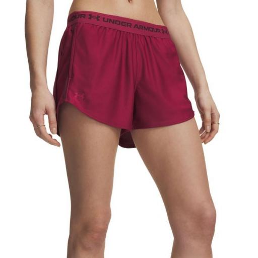 Pantalon Corto Under Armour Tech Play UP Morado [0]