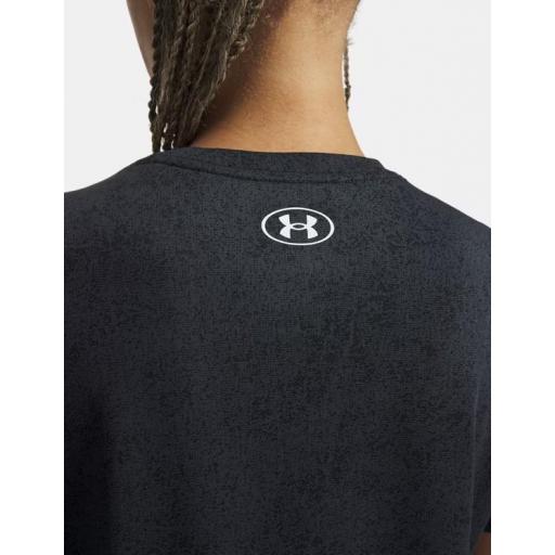Camiseta Under Armour Tech Pixelate Mujer Negro [1]