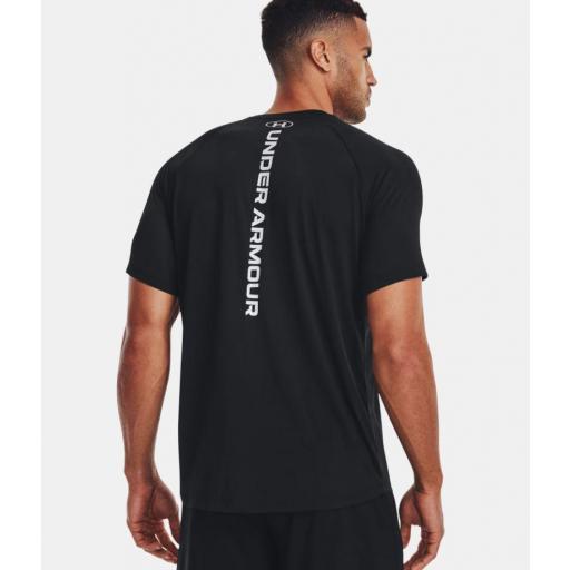 Camiseta Under Armour Tech Reflective SS Negra [2]