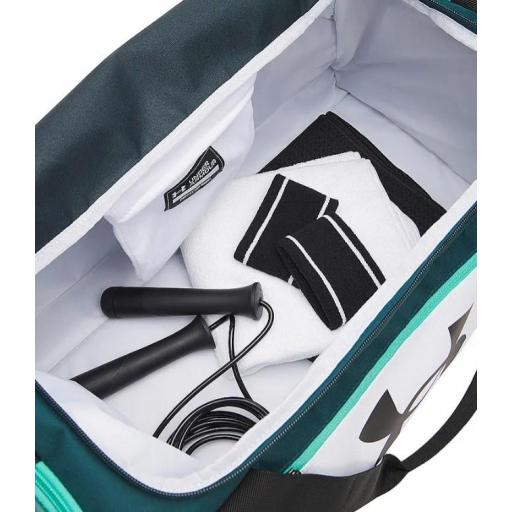Bolsa Deporte Under Armour Undeniable 5.0 Verde/Blanca [1]