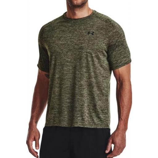 Camiseta Under Armour Tech 2.0 Tee Verde Militar