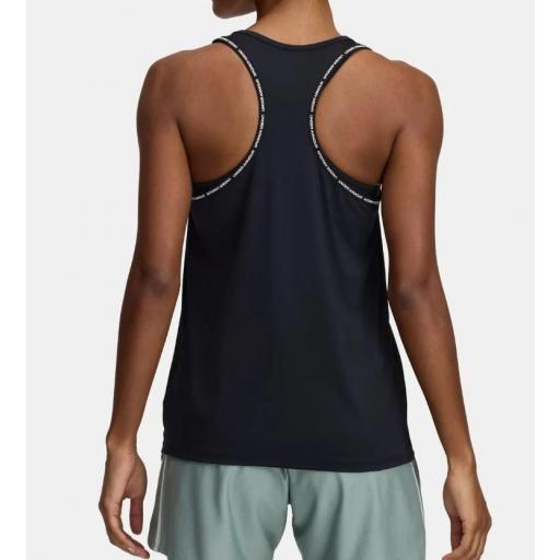 Camiseta Tirantes Under Armour Tech Knockout Negra [1]