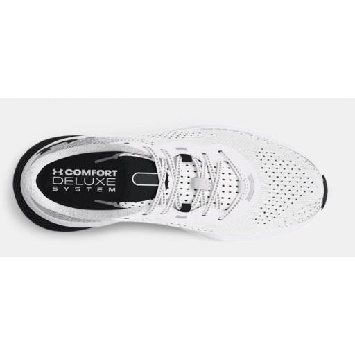 Zapatillas Under Armour HOVR Turbulence 2 Blanco/Negro [1]