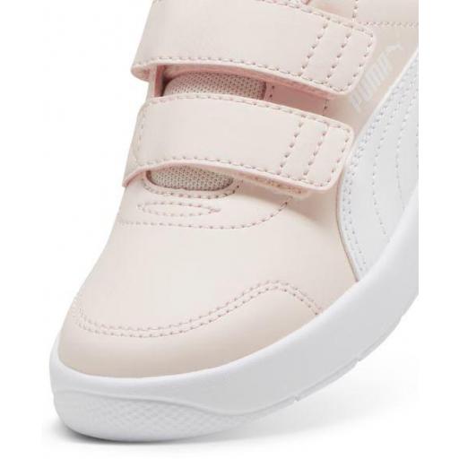 Zapatillas Puma Courtflex v3 PS Velcro Rosa Claro [2]