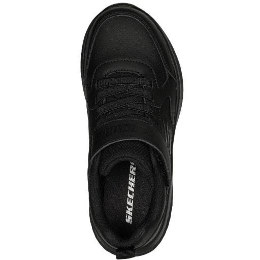 Zapatillas Skechers Bounder - Power Study Velcro Negra Entera [2]