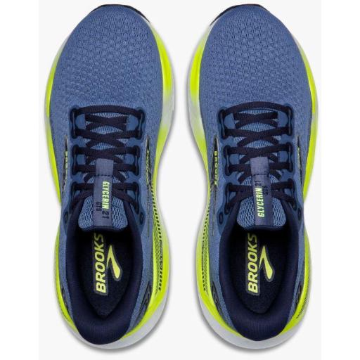 Zapatillas Brooks Glycerin GTS 21 Azul/Amarillo [3]