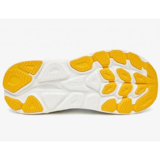 Zapatillas HOKA Clifton 10 WIDE Anchas Azul/Amarillo [3]