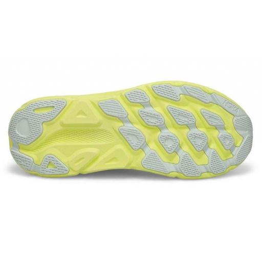 Zapatillas HOKA One One Clifton 9 Azul Grisaceo/Amarillo [3]