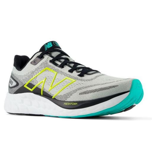 Zapatillas New Balance 680 v8 Gris/Amarillo [1]