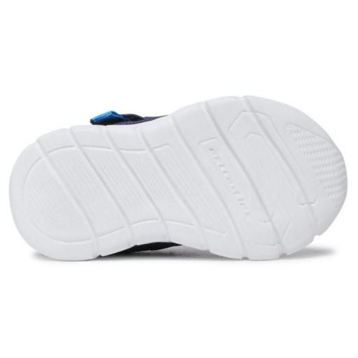 Zapatillas Skechers Comfy Flex-Mini Trainer Velcro Azul [3]