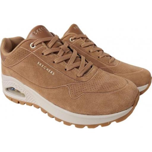 Zapatillas Skechers UNO Rugged Chillproof Mujer Marrón [2]