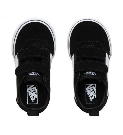 Comprar Zapatillas Vans Ward Suede Velcro Negro/Blanco por 29,90 €