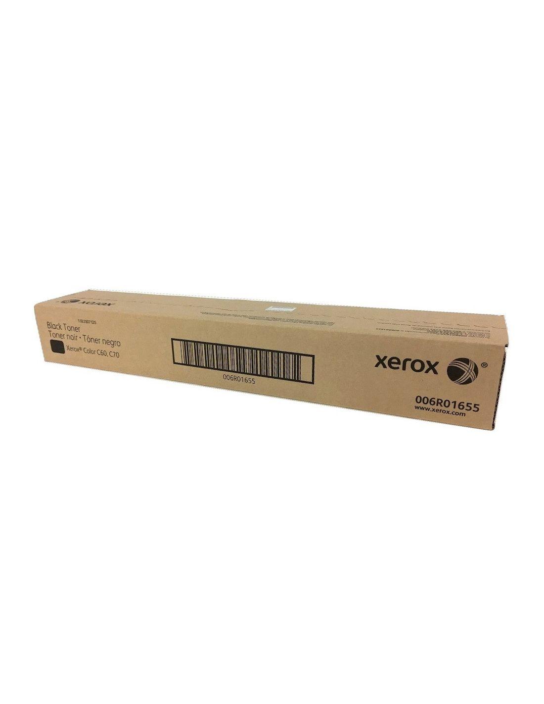 Xerox Color C60/C70 Negro Cartucho de Toner Original - 006R01655 - Rendimiento 30.000 Páginas.