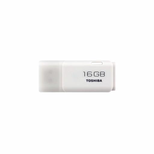 MEMORIA USB 16 GB U202 TOSHIBA HAYABUSA BLANCO