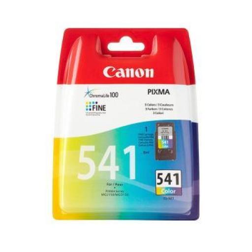 Canon CL541 Color Cartucho de Tinta Original - 5227B005 - Rendimiento 180 Páginas.