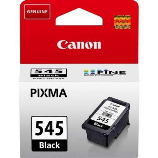 Canon PG545 Negro Cartucho de Tinta Original - 8287B004 - Rendimiento 180 Páginas.
