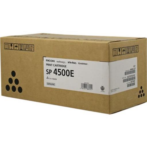 Ricoh Aficio SP3600/SP3610/SP4500/SP4510 Negro Cartucho de Toner Original - SP4500E/407340 - Rendimiento 6.000 Paginas.