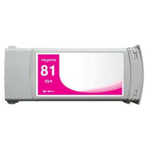   HP 81 Magenta Cartucho de Tinta compatible - Reemplaza C4932A 680 ml