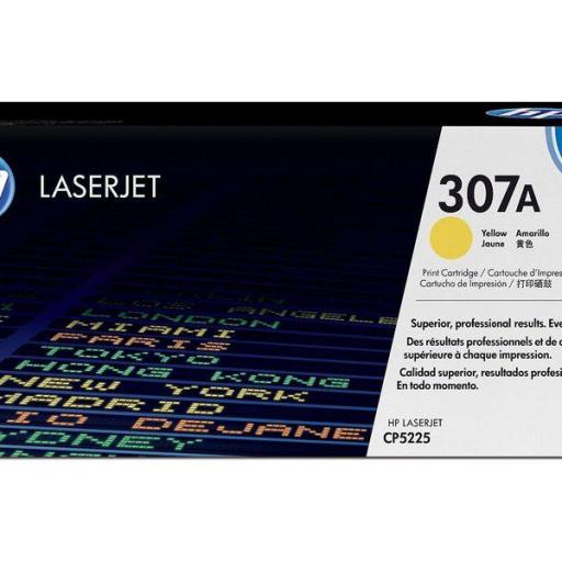 HP Toner Laser 307A Amarillo CE742A 