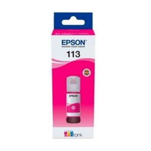 Epson 113 Magenta - Botella de Tinta Pigmentada Original C13T06B340 70 ml