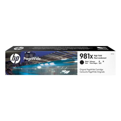 HP 981X Negro Cartucho de Tinta Original - L0R12A Rendimiento 11.000 Páginas.