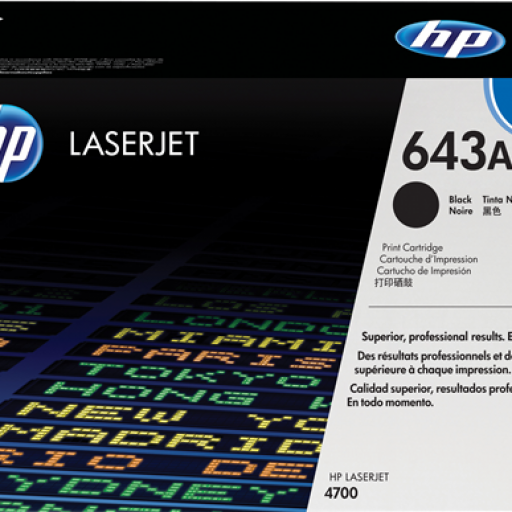 HP Toner Laser 643A Negro Q5950A 